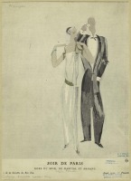 Ретро мода - Костюм 1920-1929. Вечер в Париже