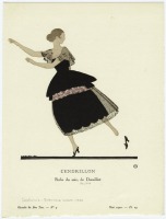 Ретро мода - Костюм 1920-1929. Чёрное вечернее платье