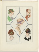 Ретро мода - Пять модных шляп от Жанны Дюк, 1926