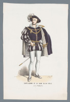 Ретро мода - Французский дворянин XVI века при дворе Карла IX