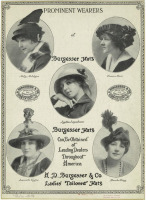 Ретро мода - Знаменитые женщины в шляпах от Бургессера