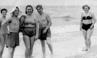 Ретро мода - Светлогорск. Пляж. 50-е годы.