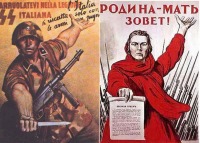 Плакаты - Плакаты СССР и Третьего Рейха: сравнение