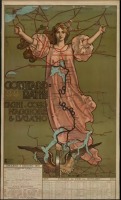 Плакаты - Компании железных дорог Швейцарии, 1901
