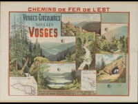 Плакаты - Кольцевые путешествия в Париже, 1893