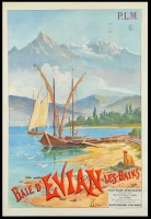 Плакаты - Залив Эвиан, Танконвилль, 1895