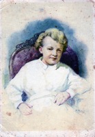Ретро открытки - В.И. Ленин в детские годы
