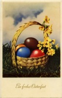 Ретро открытки - С праздником Пасхи