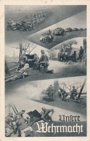Ретро открытки - Немецкие открытки 30-х годов посвященные Вермахту.