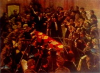 Ретро открытки - Арест Временного правительства. Петроград. 26 октября 1917 года