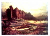 Ретро открытки - Лосиный остров в Сокольниках. 1869