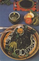 Ретро открытки - Салат из морской капусты.
