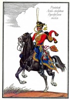 Ретро открытки - Рядовой Лейб-гвардии Гусарского полка.