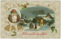 Ретро открытки - С наилучшими рождественскими и новогодними пожеланиями