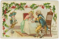 Ретро открытки - Светлое и счастливое Рождество