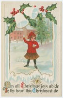 Ретро открытки - Пусть все рождественские радости пребывают в твоём сердце