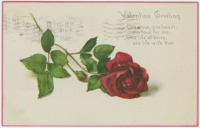 Ретро открытки - Поздравительные валентинки
