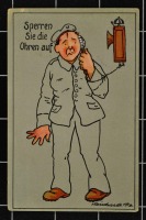 Ретро открытки - Верните блокировки..., 1916