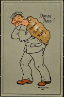 Ретро открытки - Из дома ! 1916