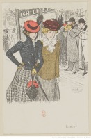 Ретро открытки - Прогулка, 1902