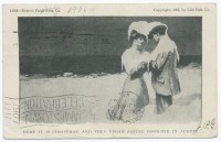 Ретро открытки - Вот это Рождество, 1901