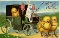 Ретро открытки - Радостной Пасхи