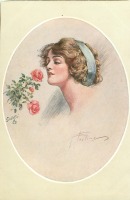 Ретро открытки - Прекрасные розы