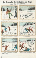 Ретро открытки - Месть снеговика