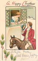 Ретро открытки - Романтическое послание