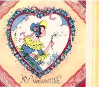 Ретро открытки - - Ты самая милая Валентина из всех!