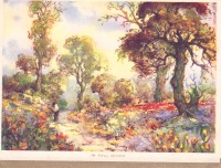 Ретро открытки - Цветочные поляны