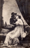 Ретро открытки - Ромео и Джульетта