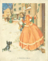 Ретро открытки - Рождественская красавица