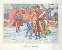 Ретро открытки - Домой в Рождество
