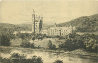 Ретро открытки - Замок Балморал в Абердиншире