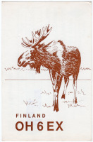 Ретро открытки - QSL-карточка Финляндия - Finland (двусторонние)