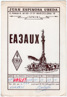 Ретро открытки - QSL-карточка Испания - Spain (односторонние)