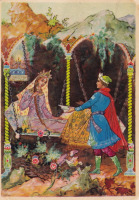 Ретро открытки - Сказка о мертвой царевне и семи богатырях