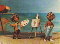 Ретро открытки - Кукольные истории