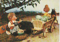 Ретро открытки - Кукольные истории