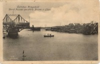 Латвия - Разрушенный мост в Либаве