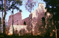 Латвия - Развалины капеллы Сигулдского замка