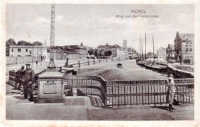 Литва - Клайпеда (Мемель). Вид с Карлова моста (моста Пилес)