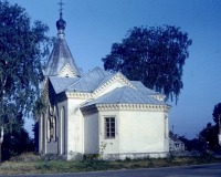 Литва - Мяркине. Церковь Воздвижения Креста Господня