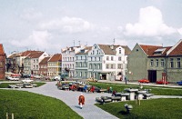 Литва - В старой части города Клайпеда, 1984 год.