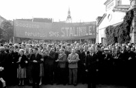 Таллин - Встреча делегации Государственной Думы Эстонии в Таллине после принятия Эстонии в состав СССР