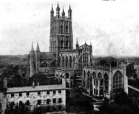 Англия - Gloucester cathedral full Великобритания,  Англия,  Юго-Западная Англия