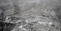 Лондон - Thames in olden times: A view of Westminster in 1909. Великобритания,  Англия,  Большой Лондон