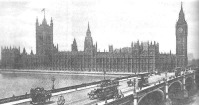 Лондон - Здание парламента.