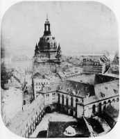 Дрезден - Дрезден в 19 веке. Фрауэнкирхе.